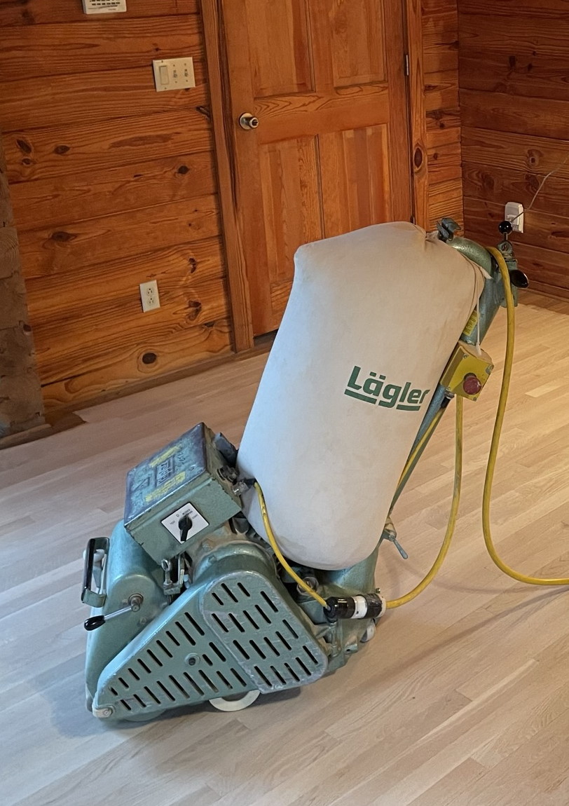 Professional hardwood floor sanding by Peter Laki